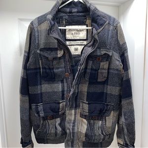 Vintage Abercrombie & Fitch Upper Hudson Plaid Wool
Coat Jacket 🔥